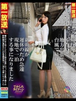 憧れの女上司とふたりで地方出張に行ったら台風で帰りの新幹線が運休のため急遽現地で一泊する事になりました 小早川怜子